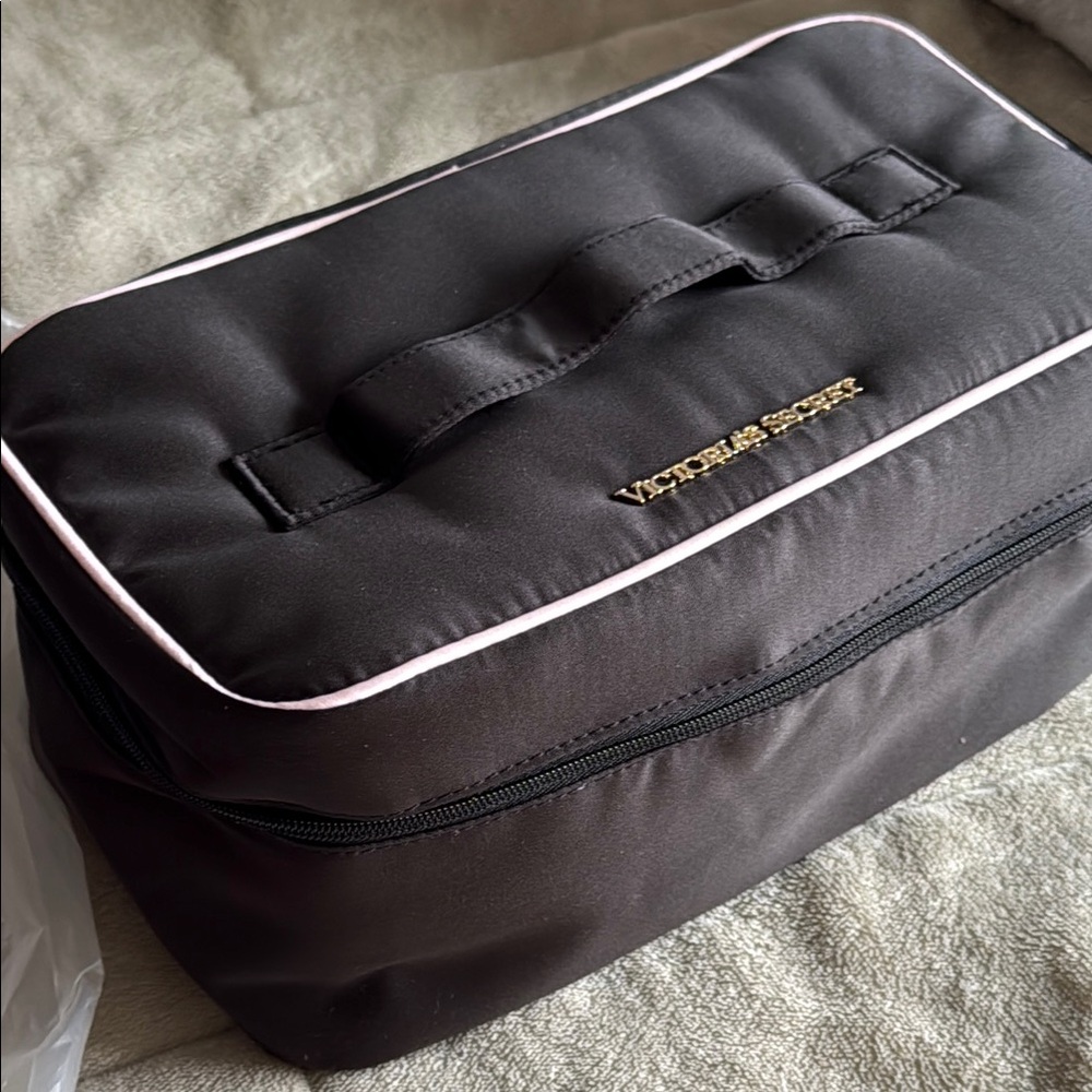 Victoria's Secret Black Travel Bag